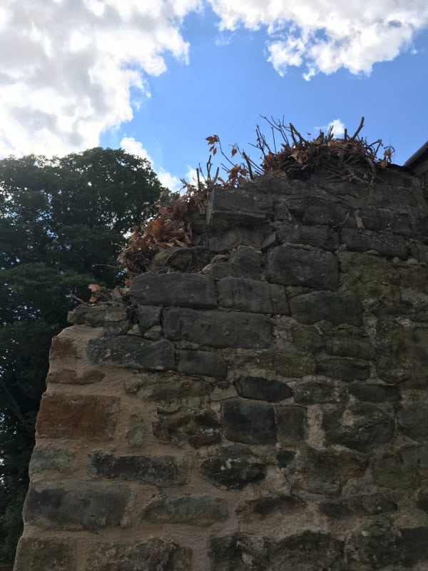 Barleythorpe barn conversion wall