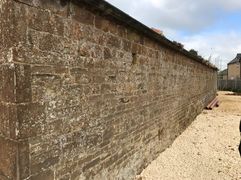 Barleythorpe barn conversion wall