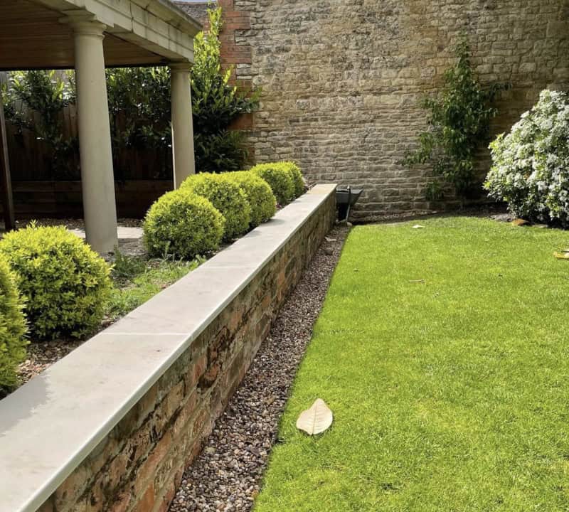 Hard landscaping