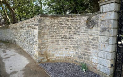Restoration of Boundary Wall at Ketton Hall